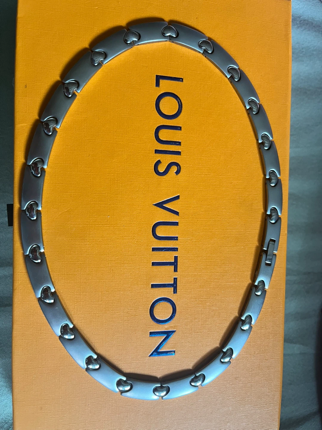 Stainless steel necklace - photo 4