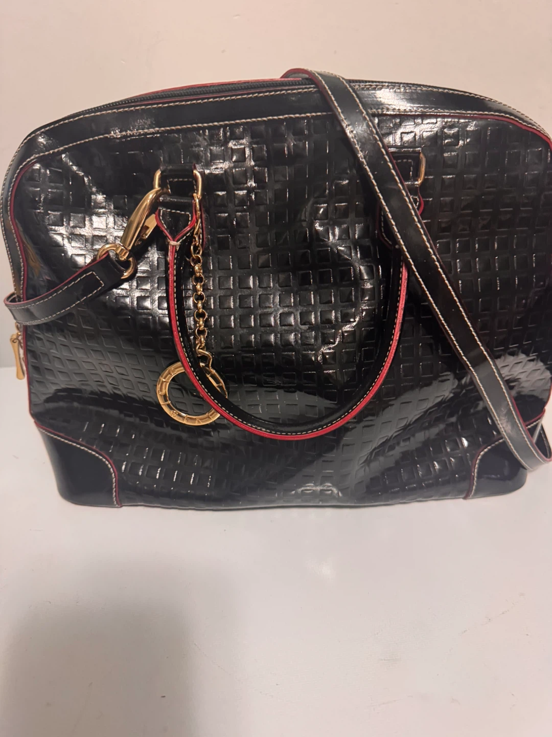 Invece Genuine Leather Handbag