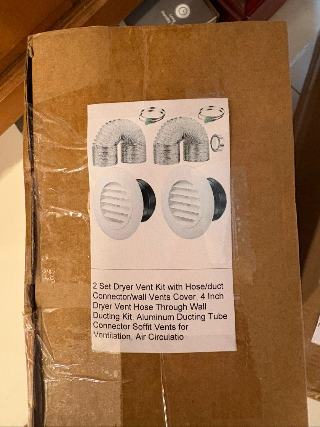2 Set Dryer Vent Kit
