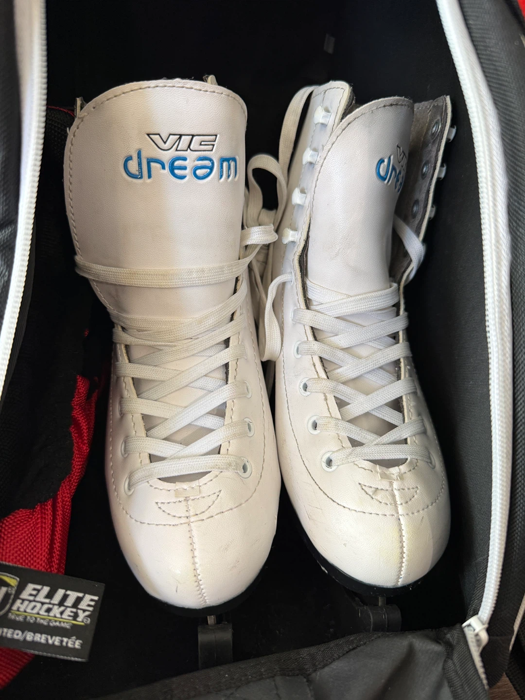 Vic Dream Figure Skates US Size 5 - photo 3