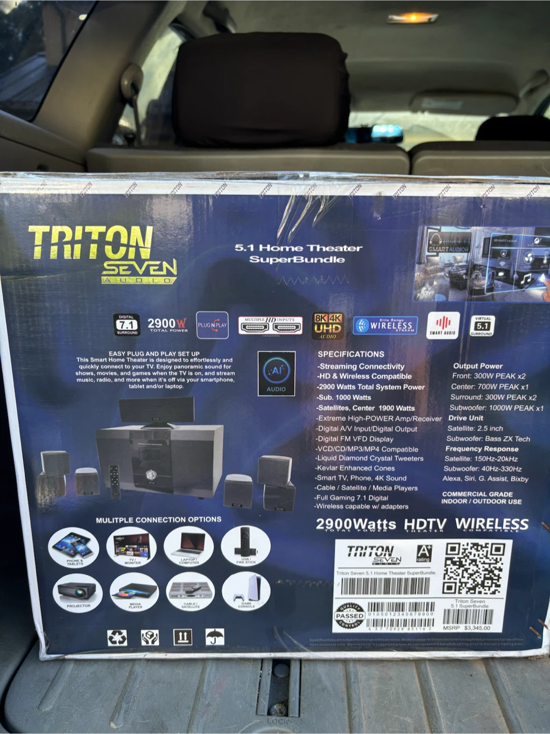 Triton Seven 5.1 Home Theater SuperBundle
