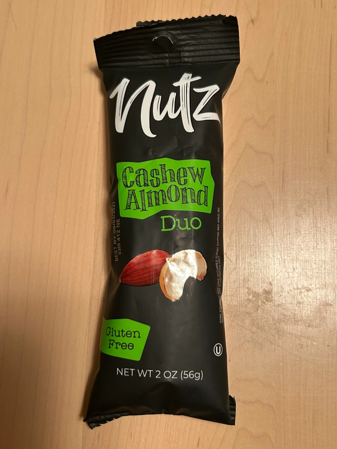 Nutz Cashew Almond Duo 56g