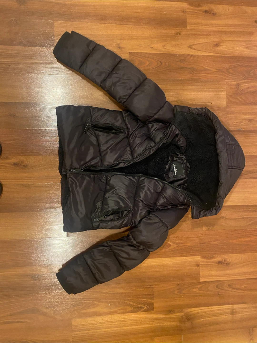 Sam Edelman children size medium black puffer jacket
