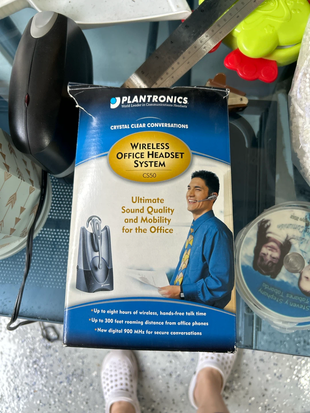 Plantronics CS50 Wireless Office Headset System