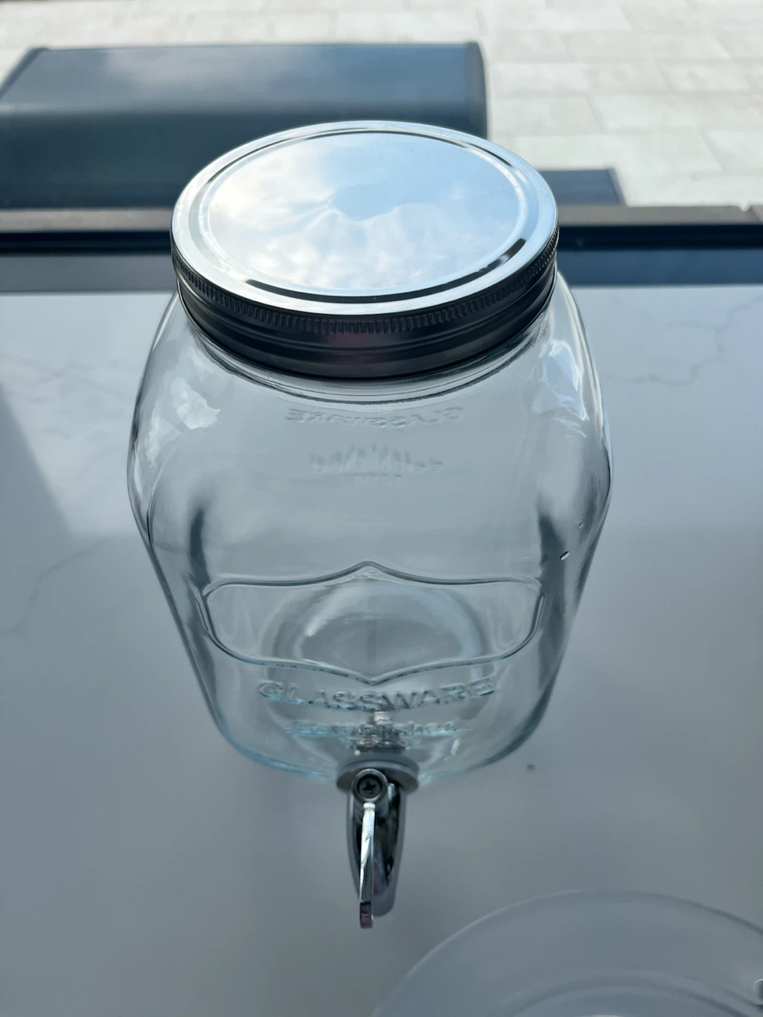 Double Glass Beverage Dispenser Set - photo 4