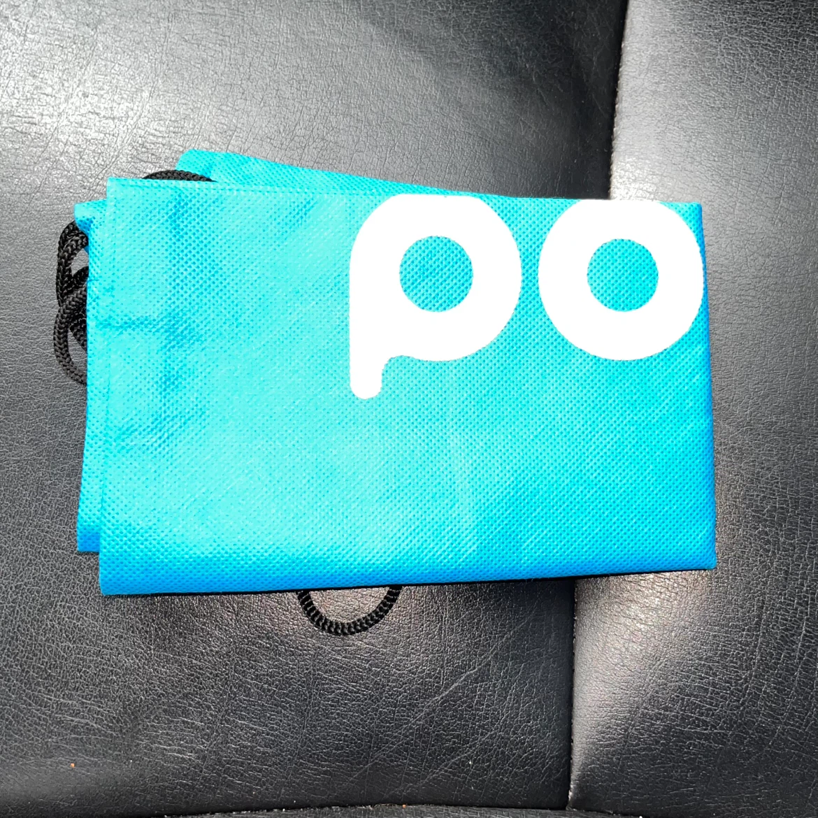 Podo Blue Drawstring Backpack Bag 🏈 - photo 3