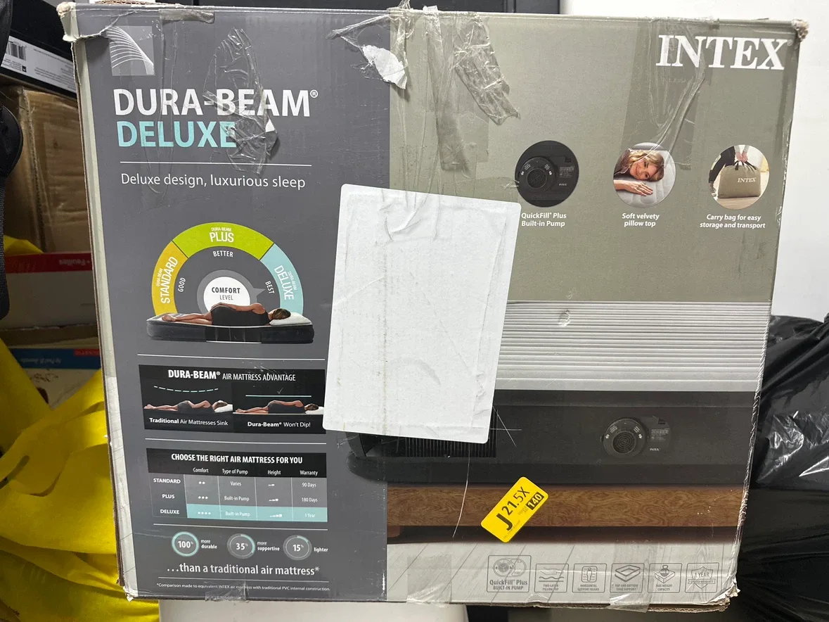 Intex Dura-Beam Deluxe Queen Air Mattress