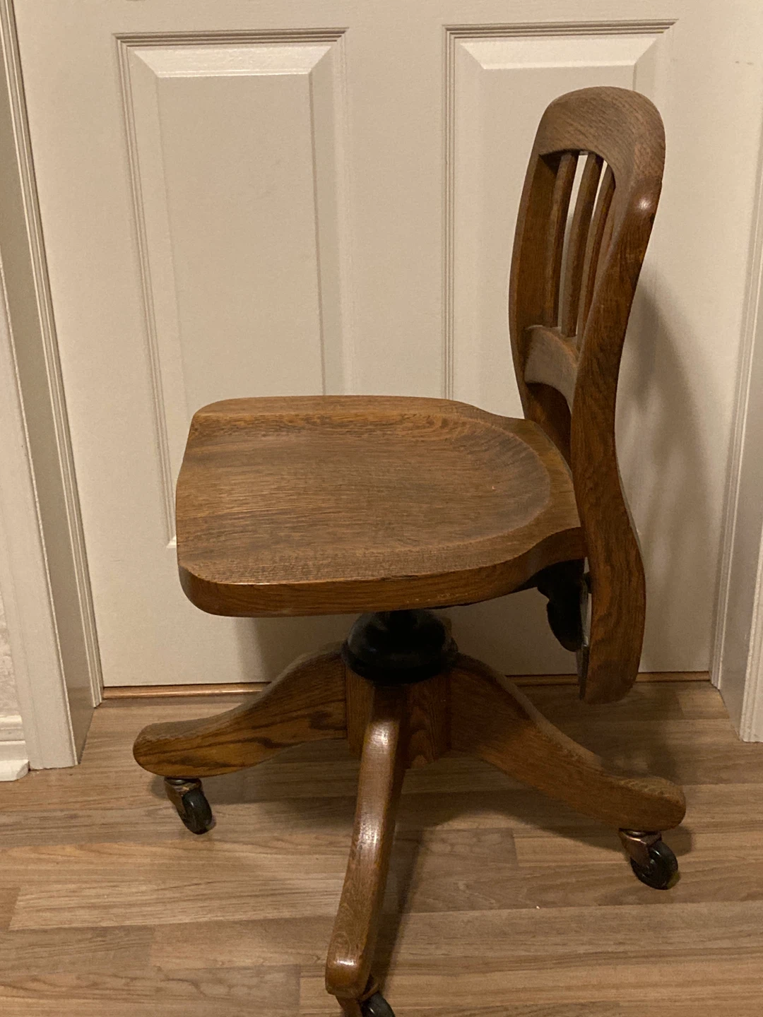 Oak Desk & Chair - photo 4