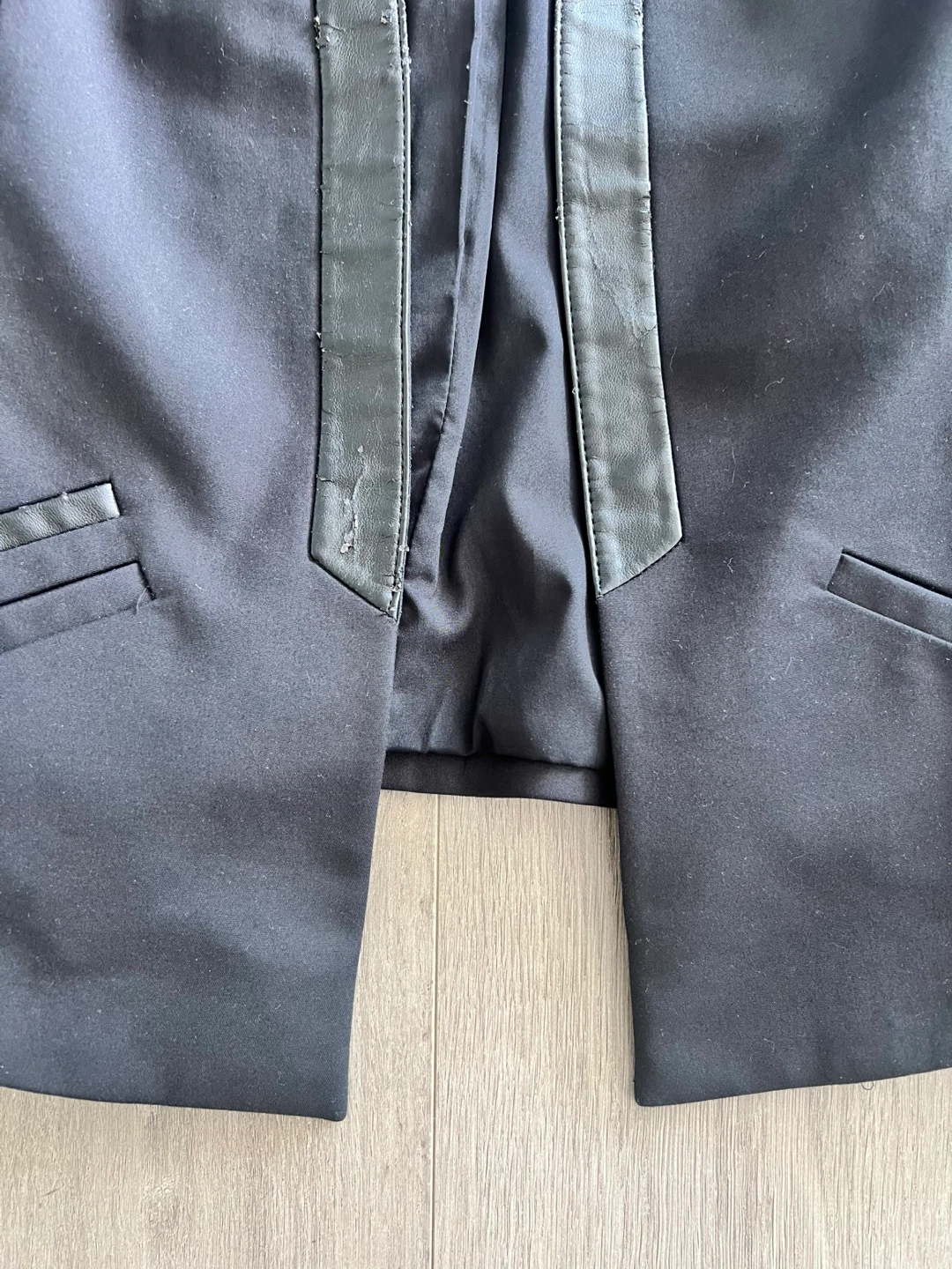 Catherine Malandrino Black Blazer Size 4 🏈 - photo 3
