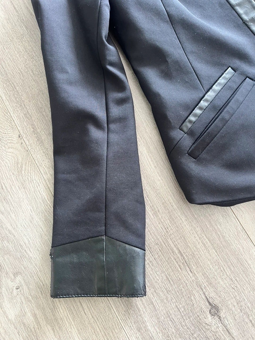 Catherine Malandrino Black Blazer Size 4 🏈 - photo 5