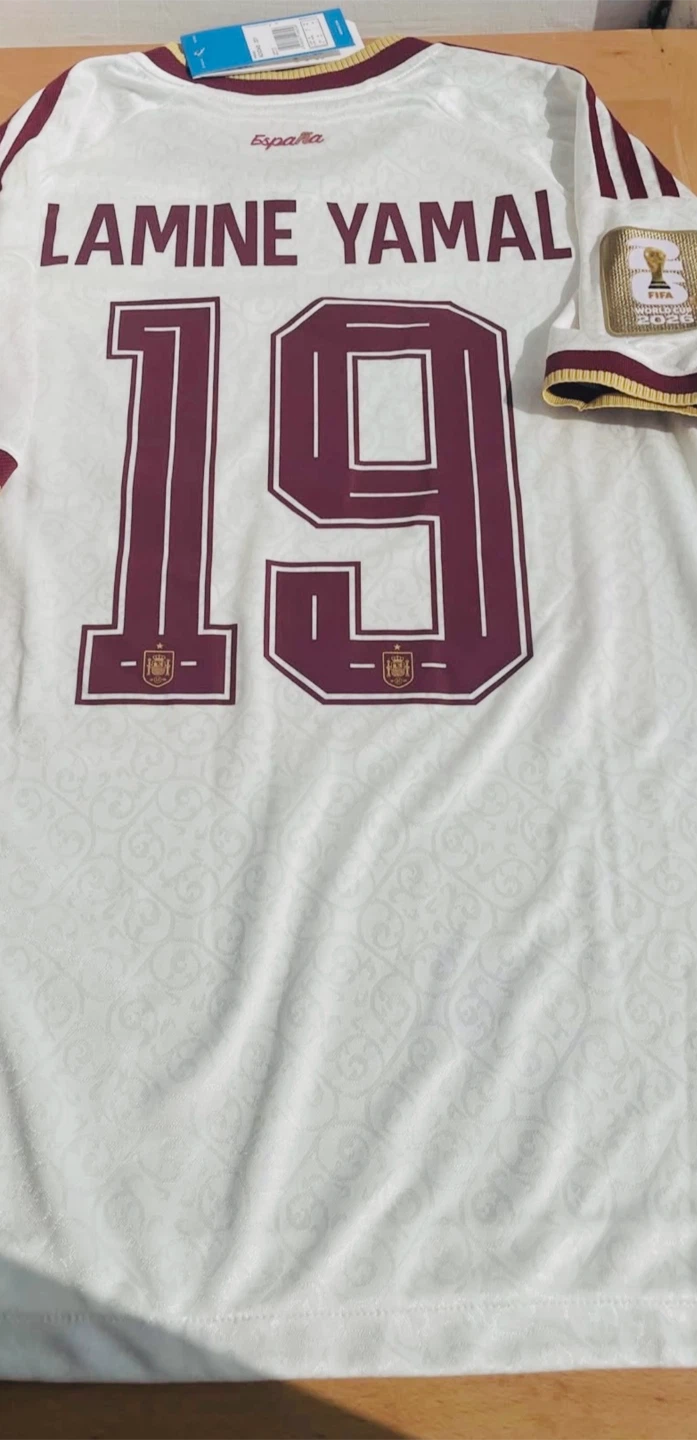 Spain Lamine Yamal Jersey #19 L-XL - photo 3