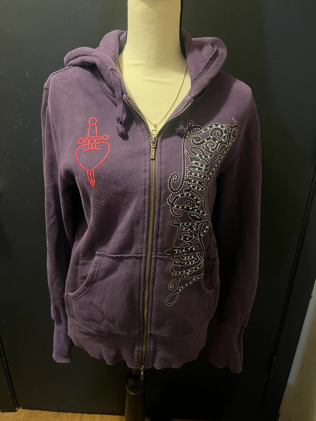 Disney Wicked Queen Full-Zip Hoodie 🏈