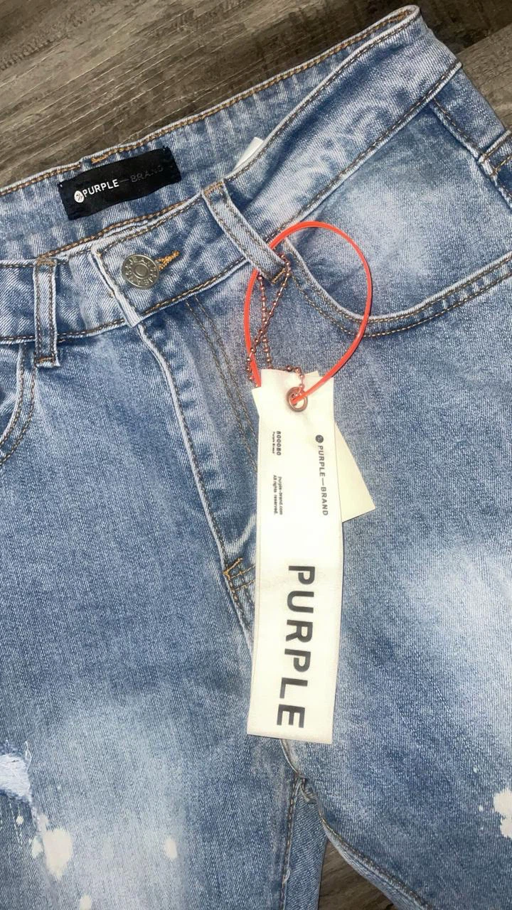 Purple Brand Dropped Fit Jeans