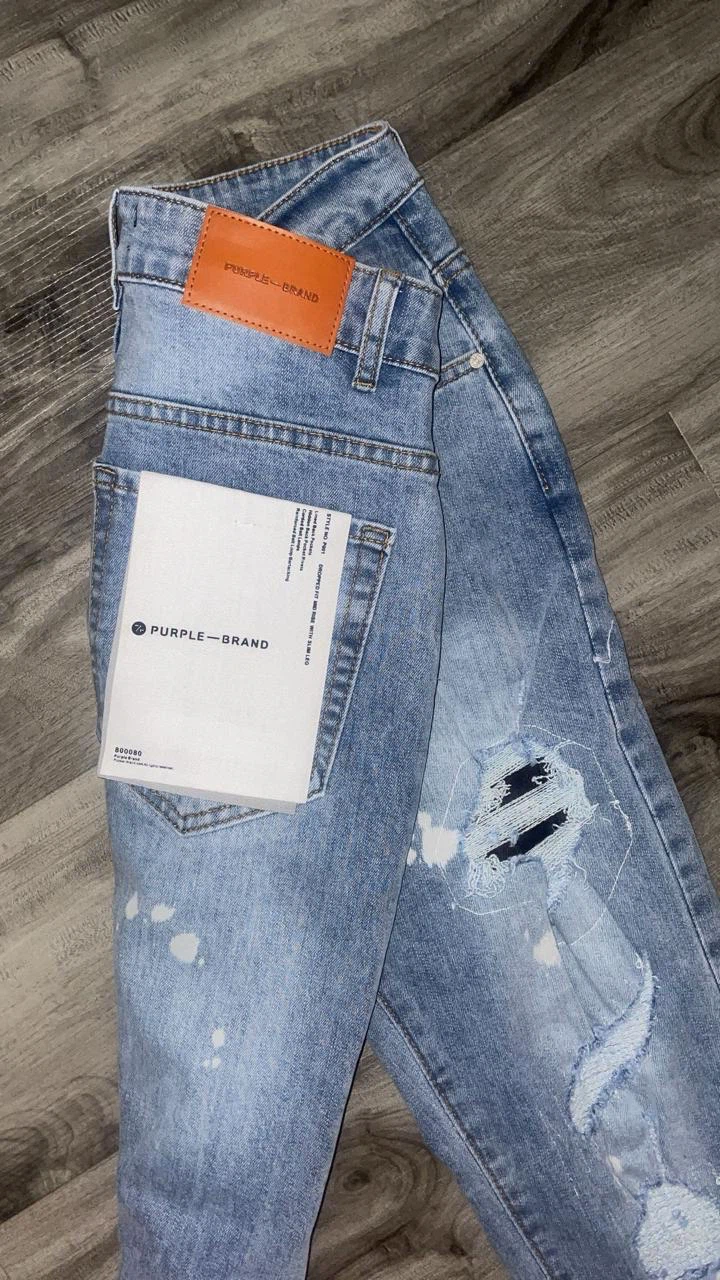 Purple Brand Dropped Fit Jeans - photo 2