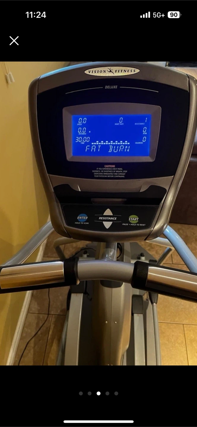 Vision Fitness X6200 Elliptical Trainer - photo 3