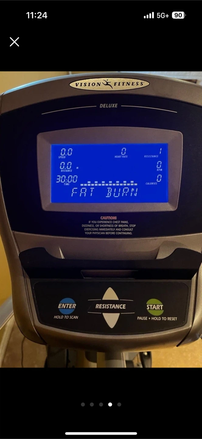 Vision Fitness X6200 Elliptical Trainer - photo 4