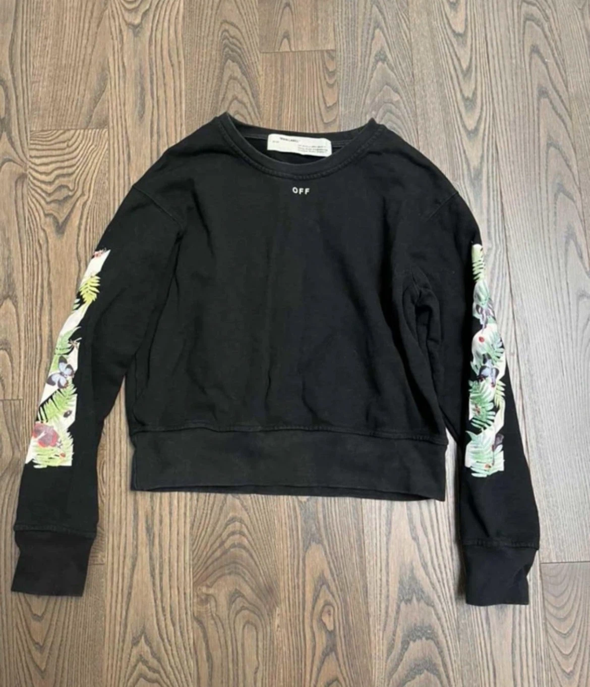 Off-White Botanical Graphic Sweatshirt