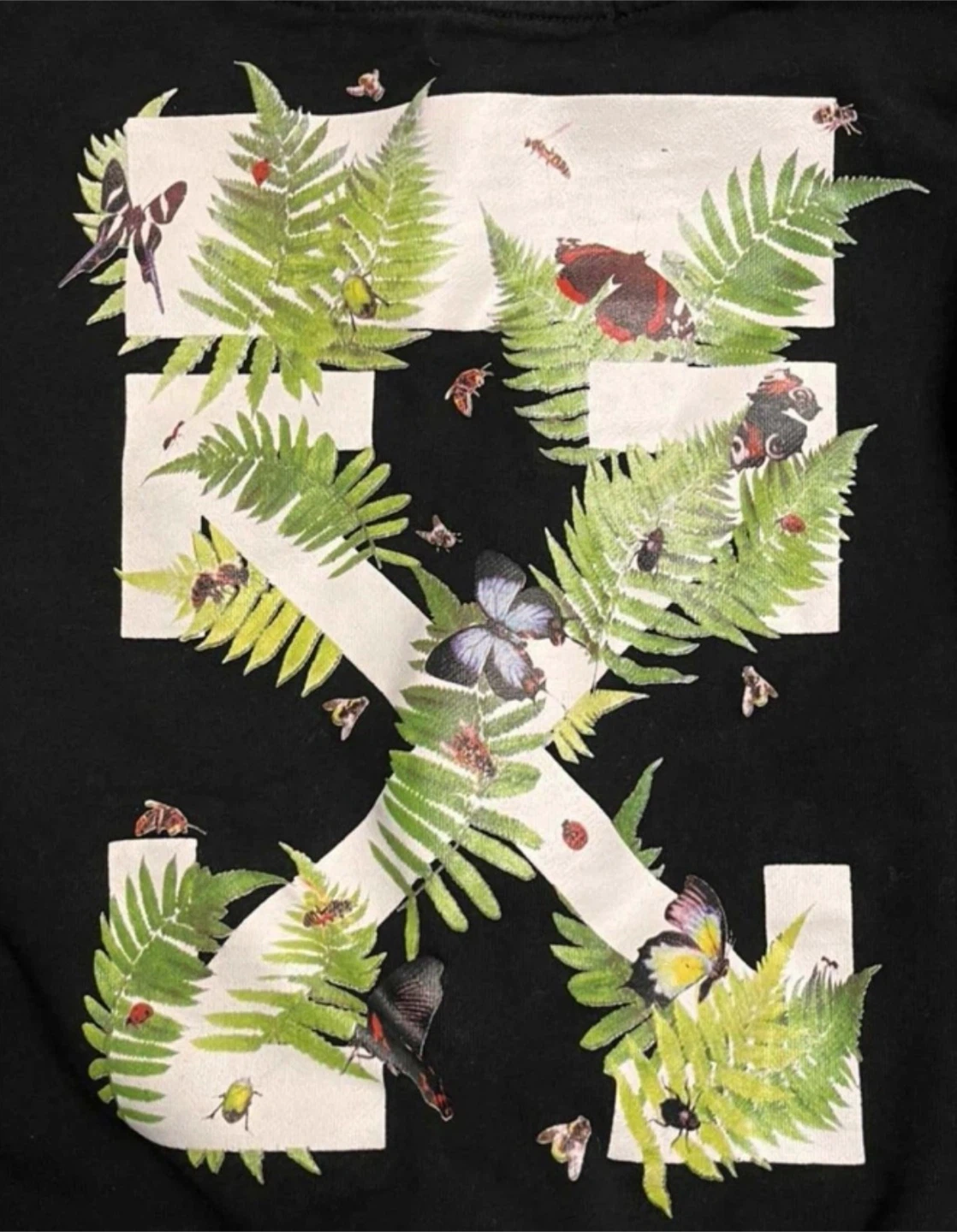 Off-White Botanical Graphic Sweatshirt - photo 2