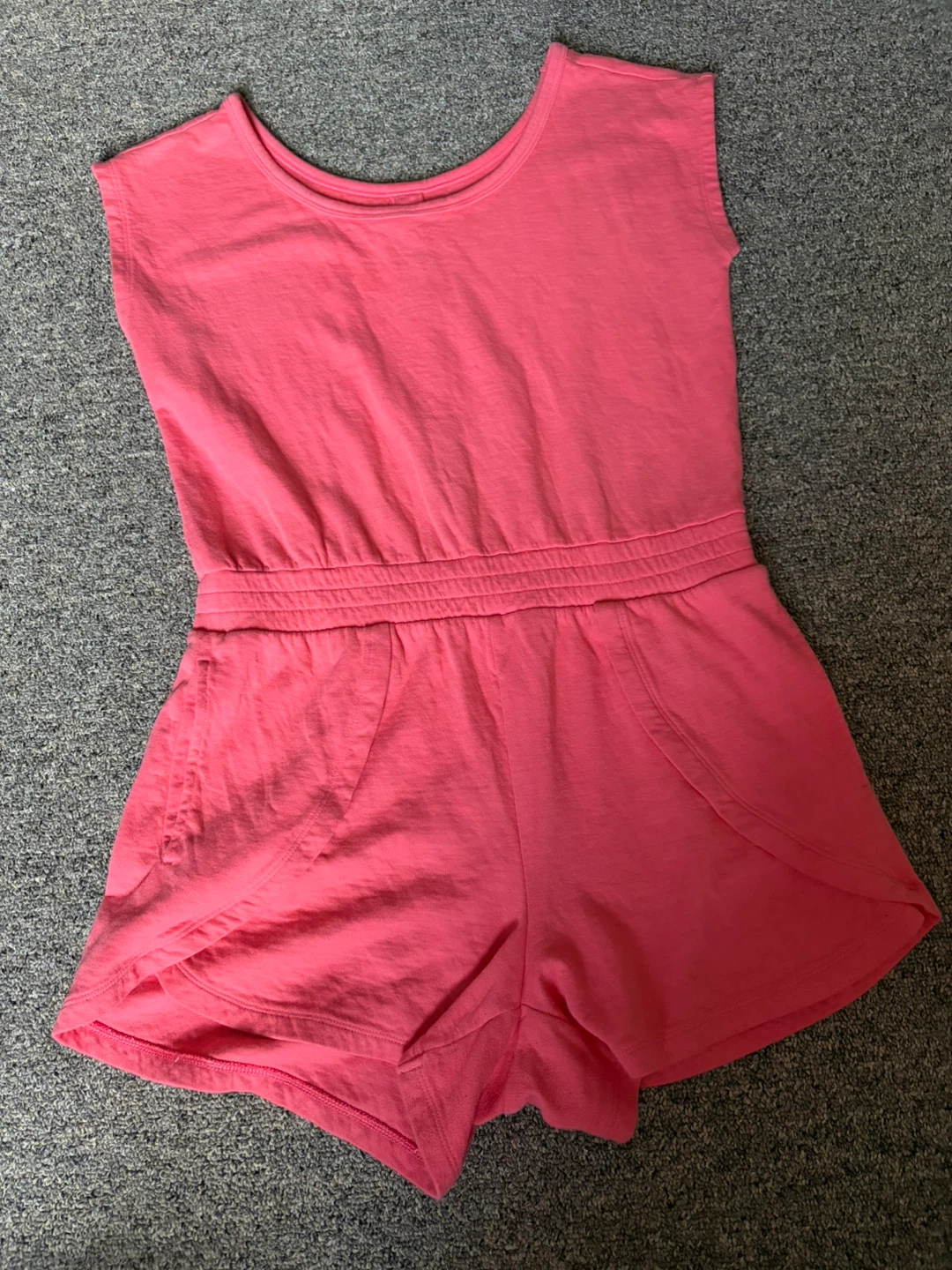 Athleta Girl Retreat Yourself Romper Pink XL/14