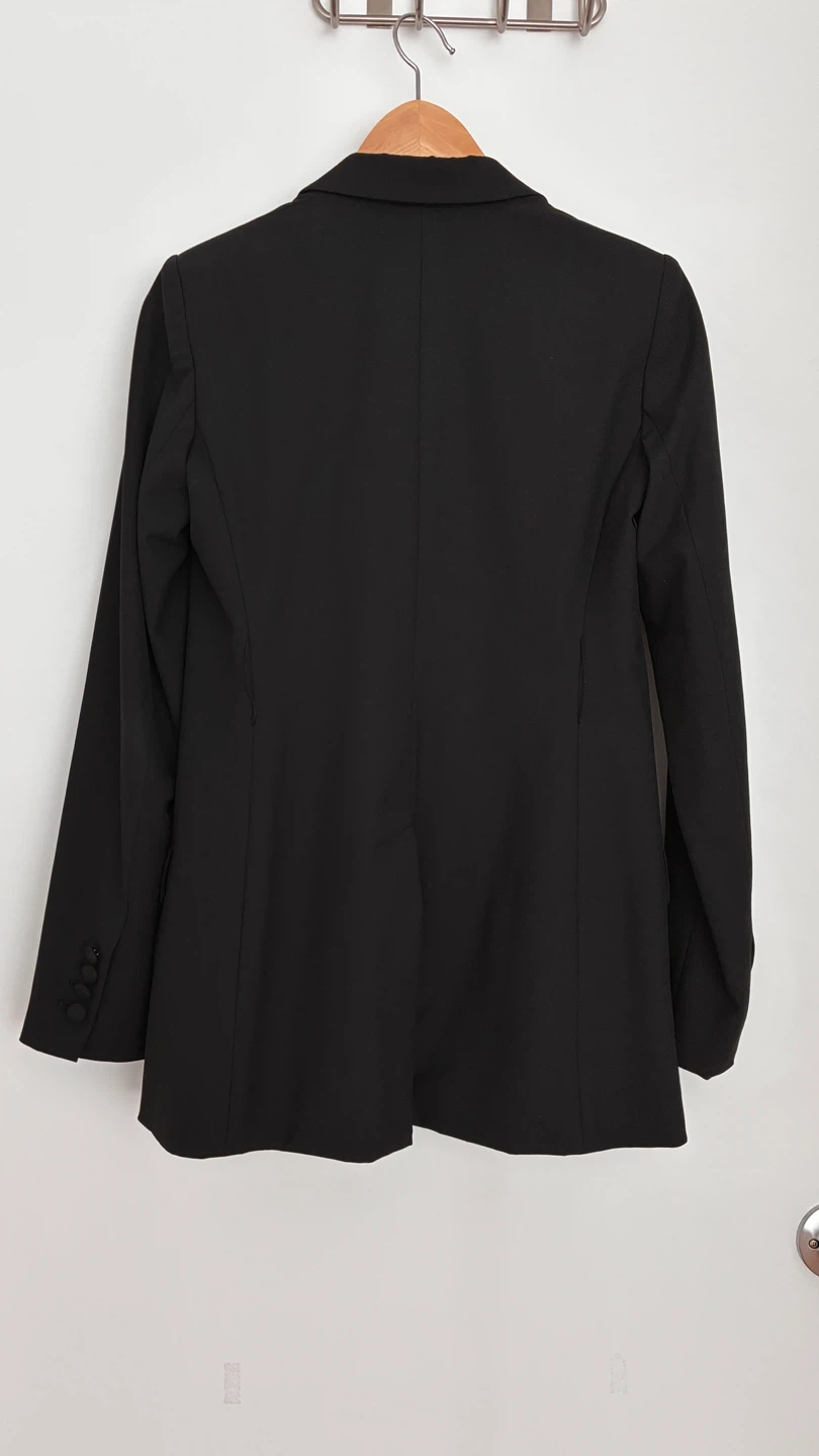 Babaton Black Double-Breasted Blazer Size 2 - photo 2