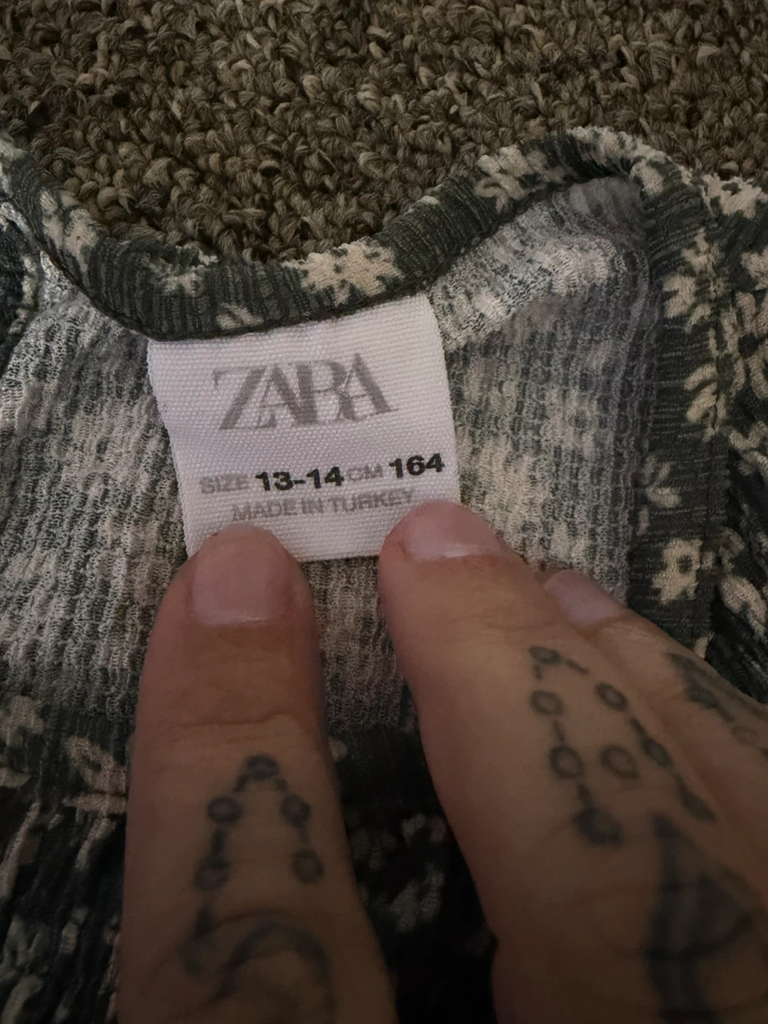 Zara Girls Floral Smocked Dress - photo 2