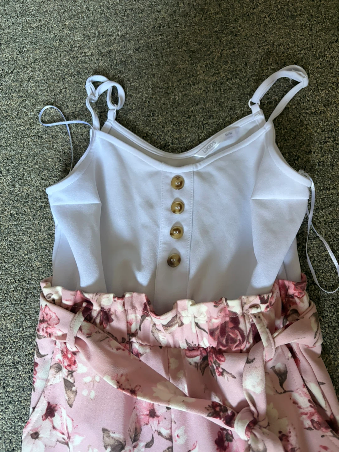 UrbanKids Floral Jumpsuit Size M(10-12) - photo 2