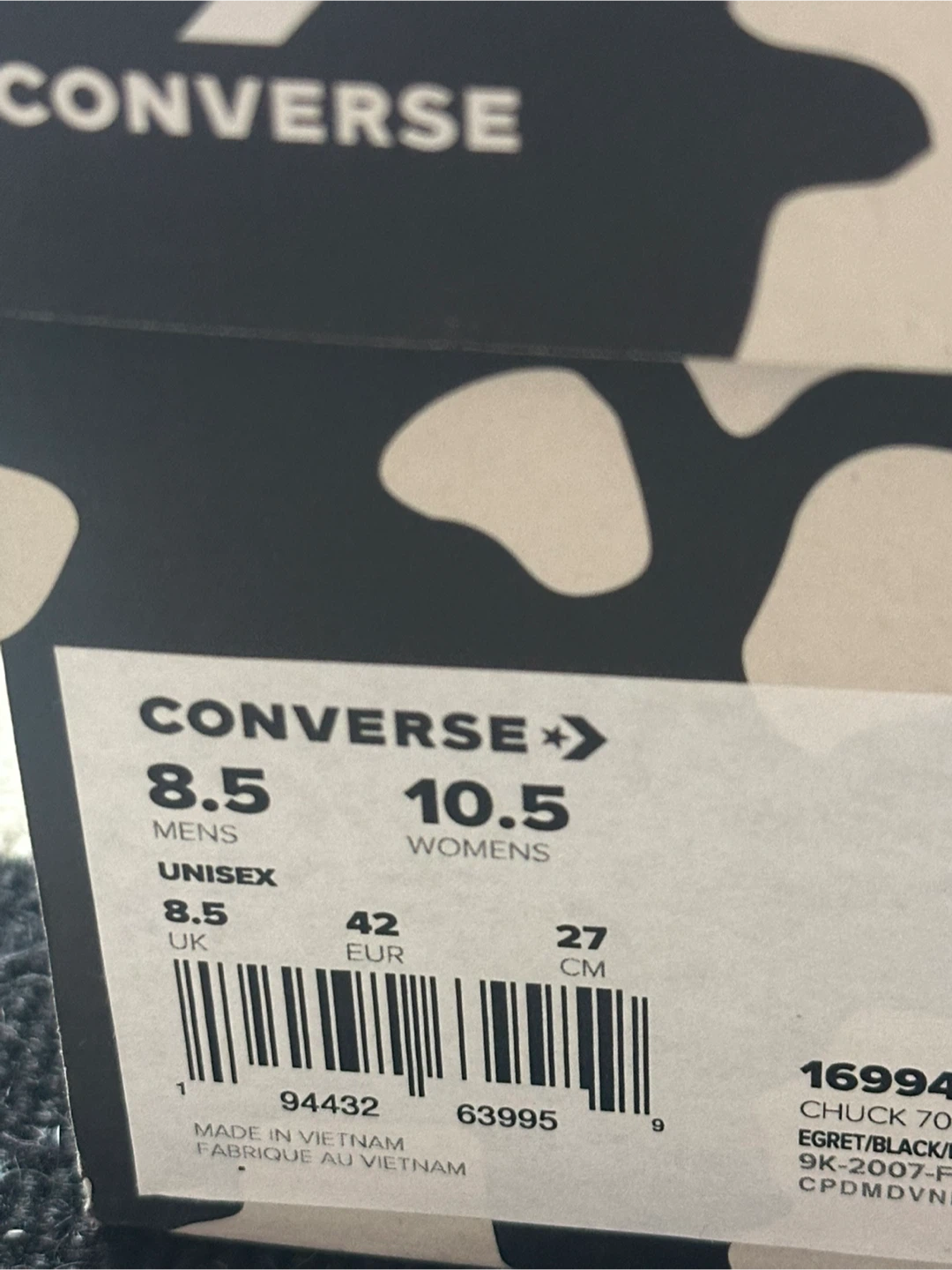 Converse Chuck 70 Brain Dead High Top Cow Print - photo 3