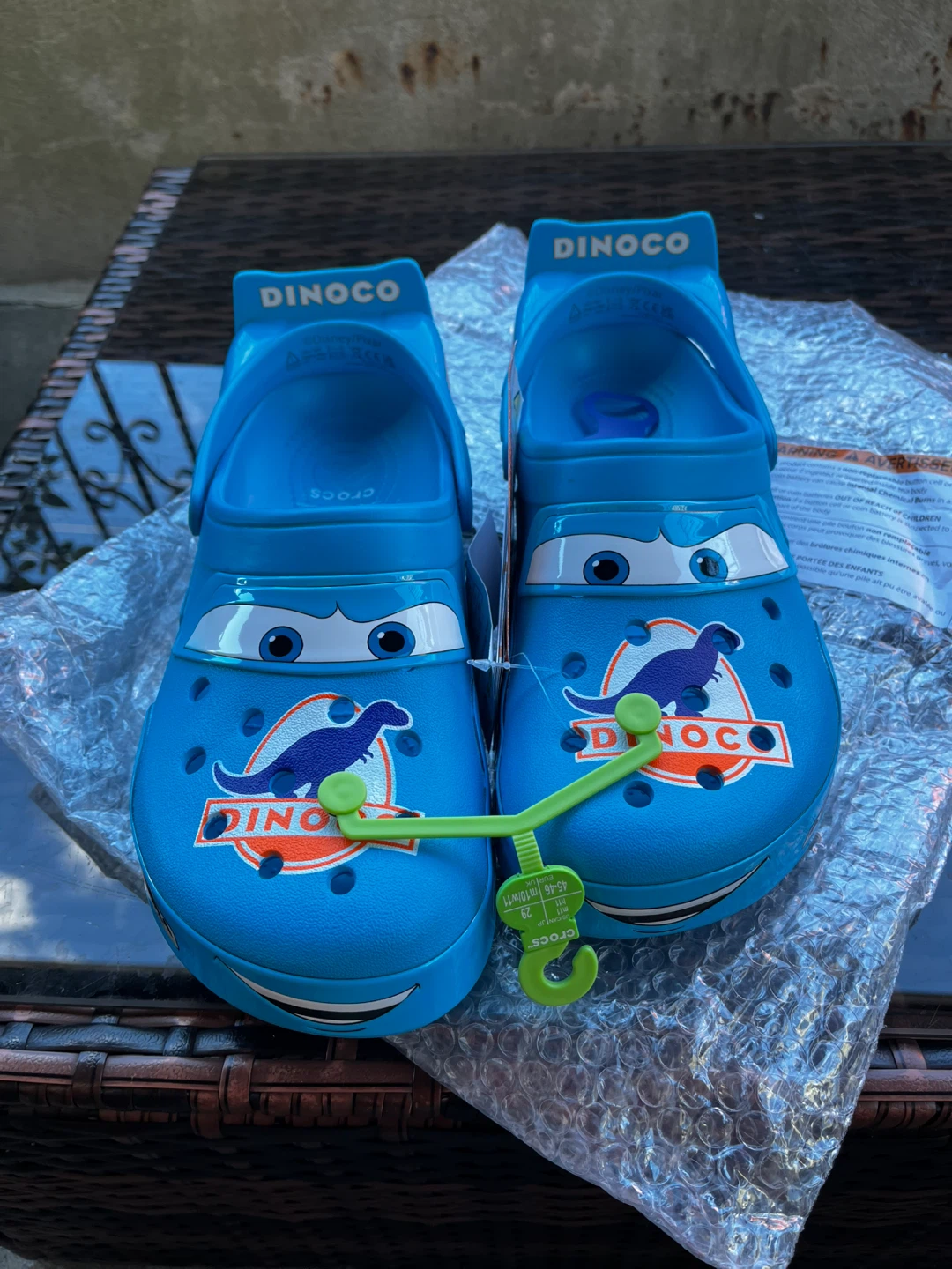 Disney Pixar Cars Dinoco Crocs Lightyear 95 - photo 2