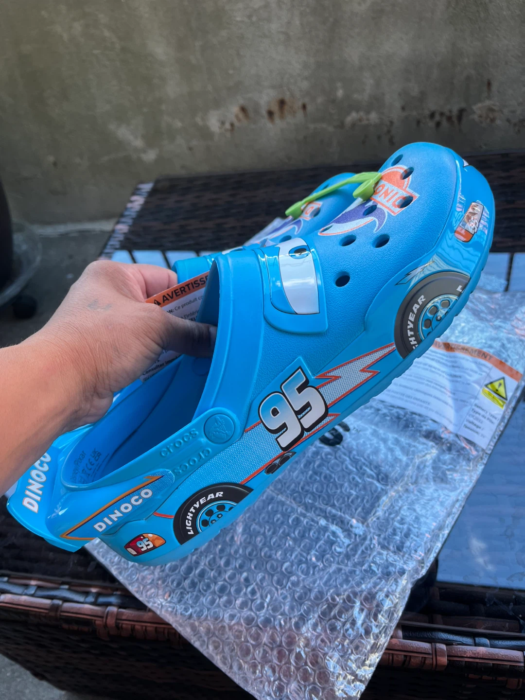 Disney Pixar Cars Dinoco Crocs Lightyear 95 - photo 5