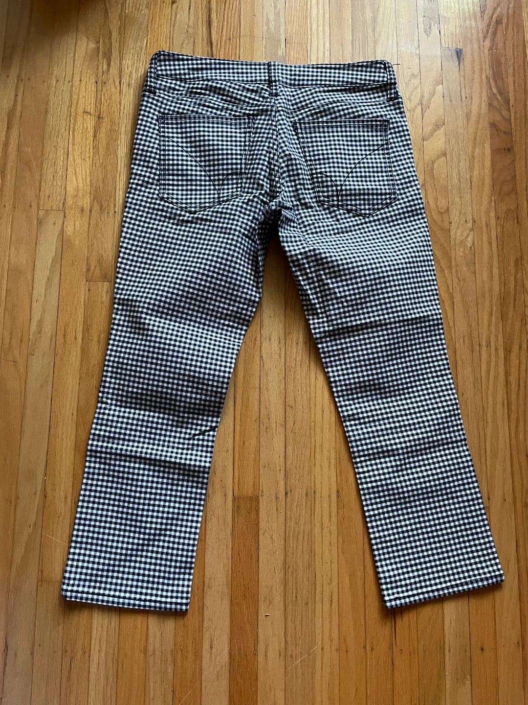 BACK NUMBER Gingham Check Pants - photo 2