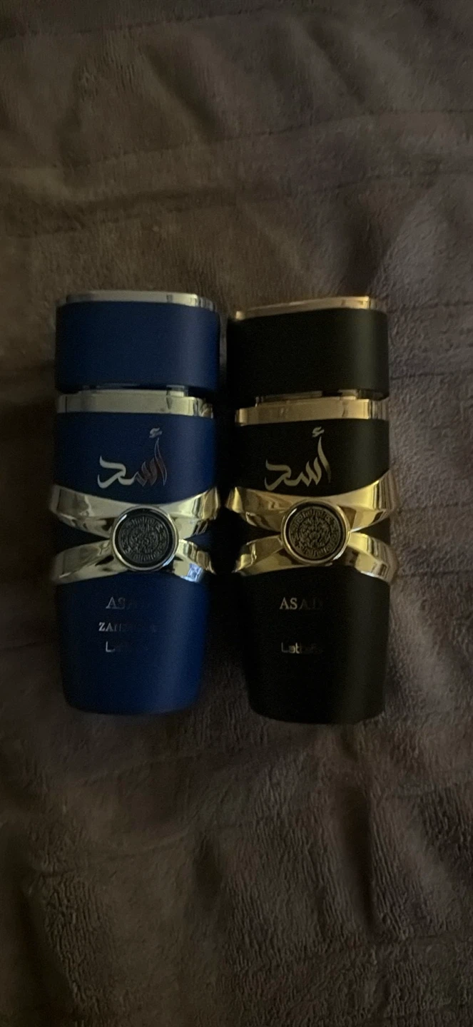 Lattafa Asad and Asad Zanzibar Fragrance Duo