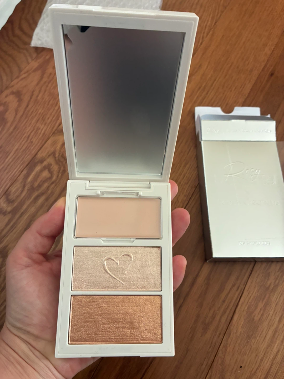 Rosy McMichael x Beauty Creations Highlighter Trio