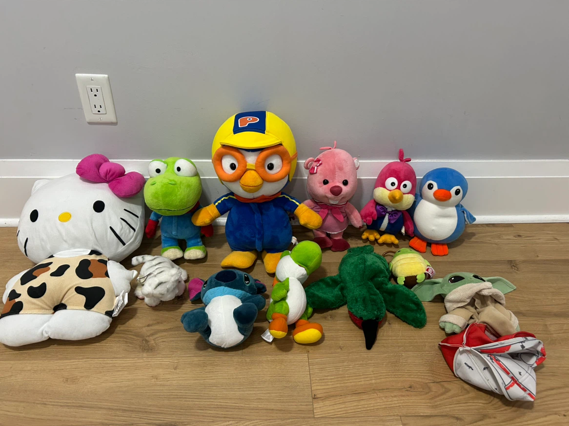 Assorted Plush Toy Collection