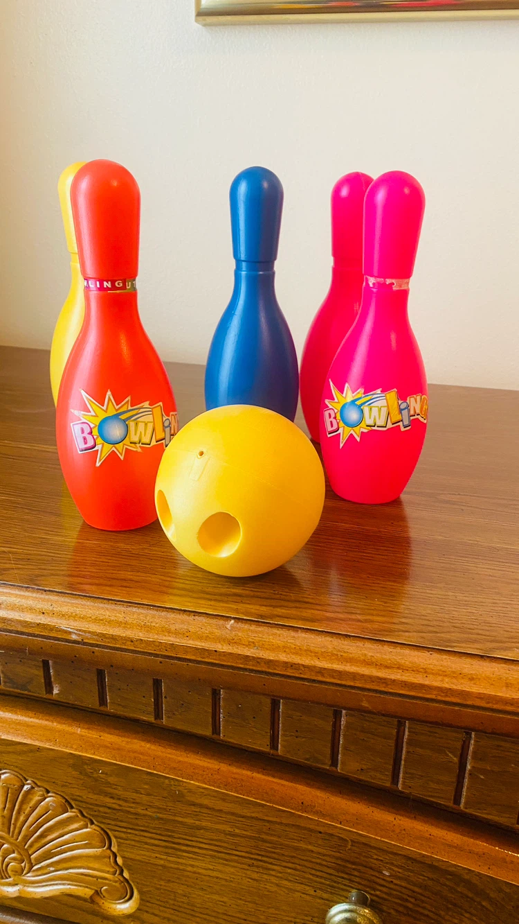 Bowling set , 5 pins one bowl - photo 4