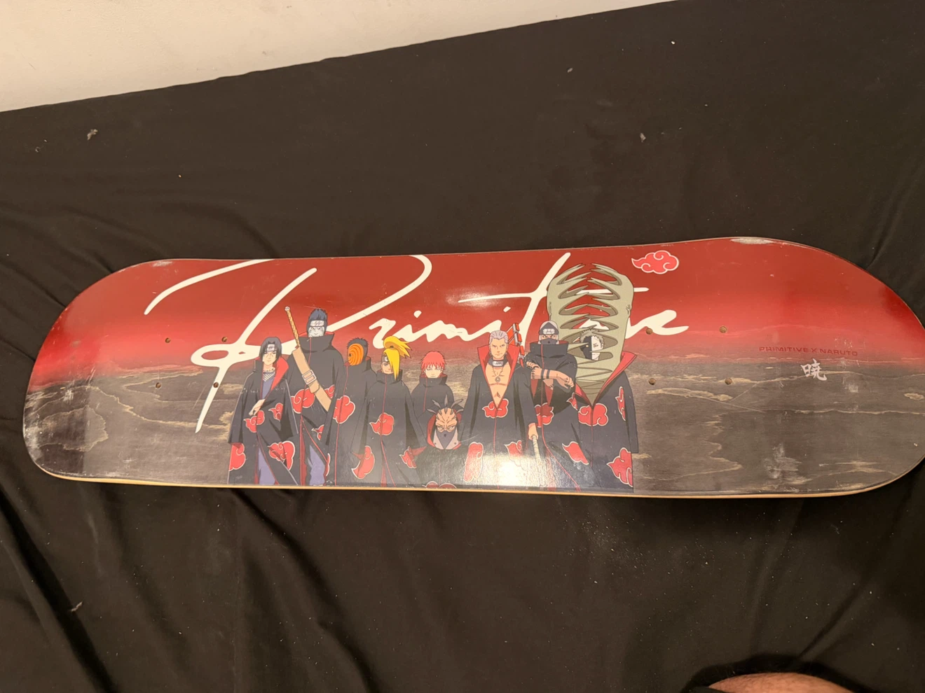 Primitive x Naruto Akatsuki Skateboard Deck