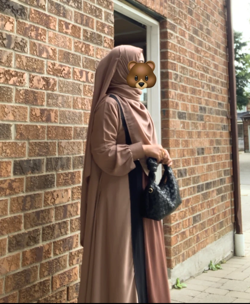 Abaya with matching hijab - photo 2
