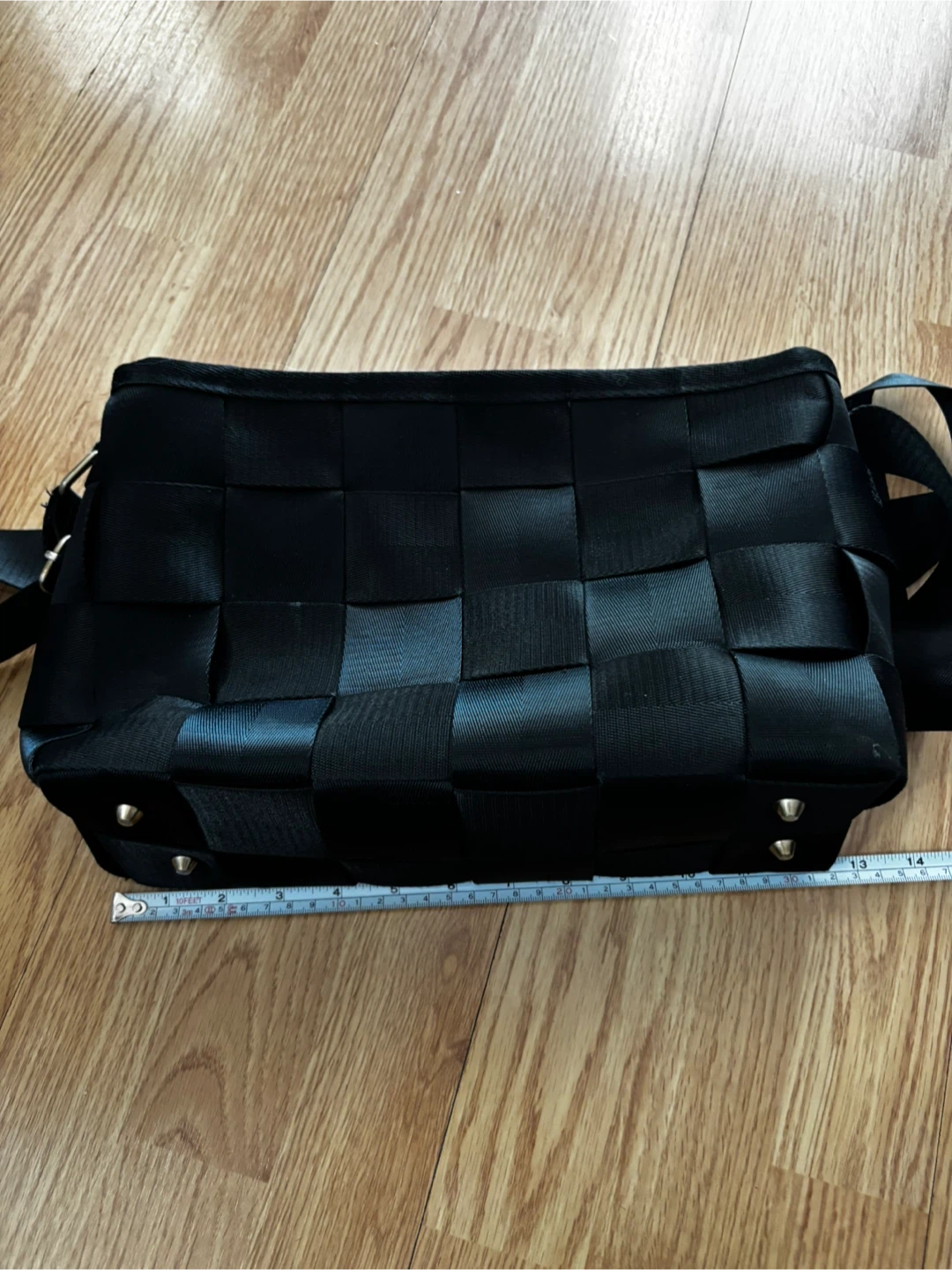 Black Seatbelt Crossbody Bag - photo 3