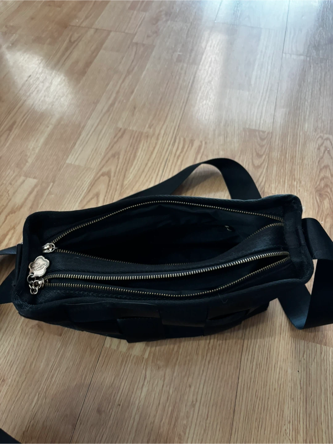 Black Seatbelt Crossbody Bag - photo 5