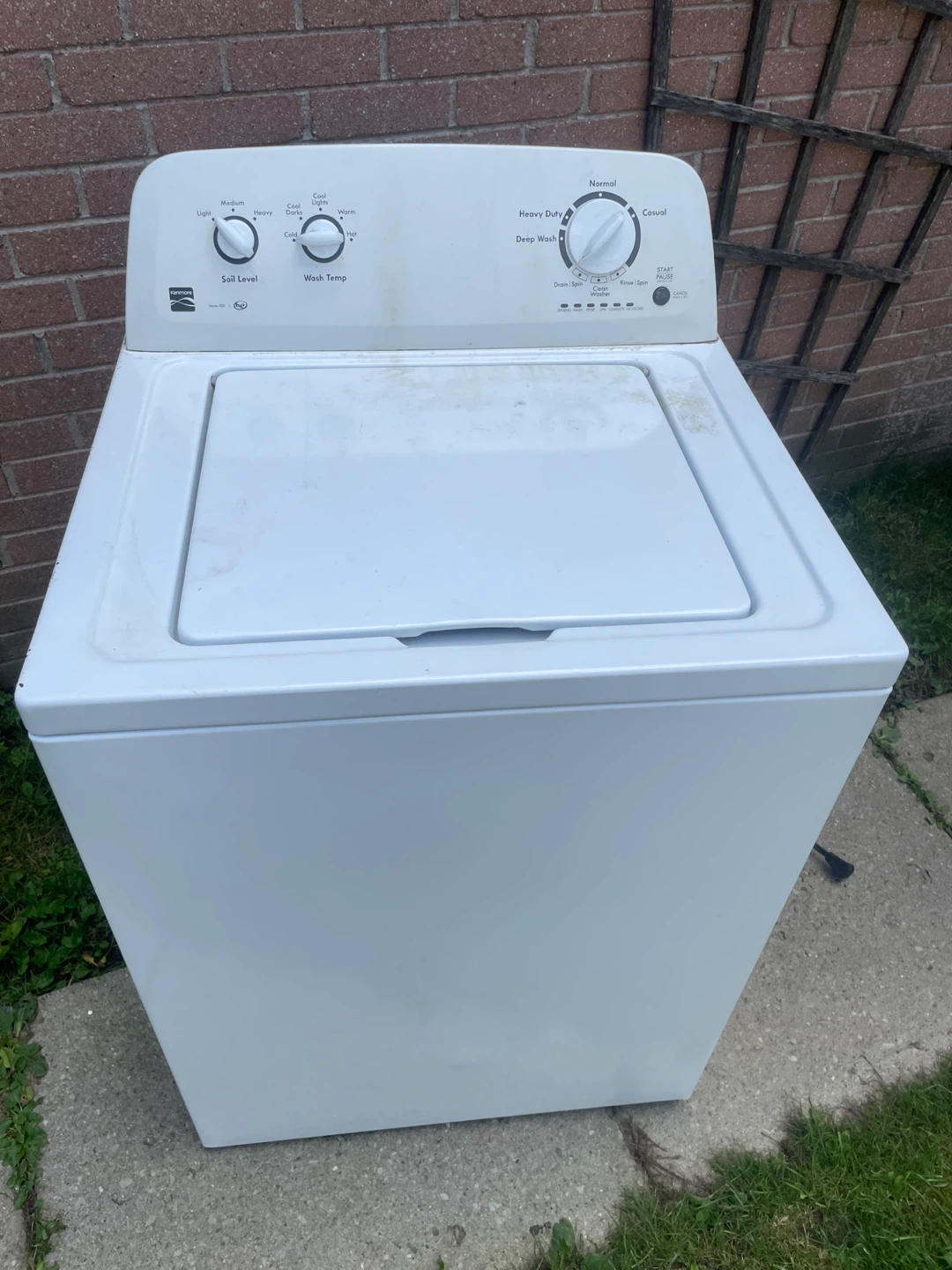 washer -not working as it's