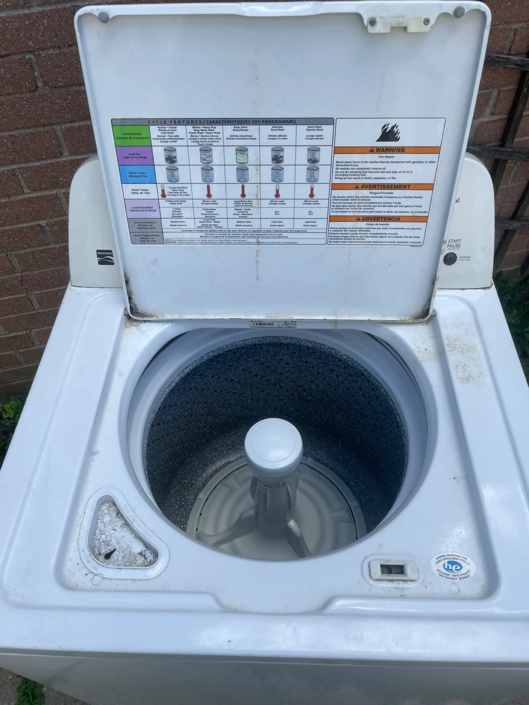 washer -not working as it's - photo 2