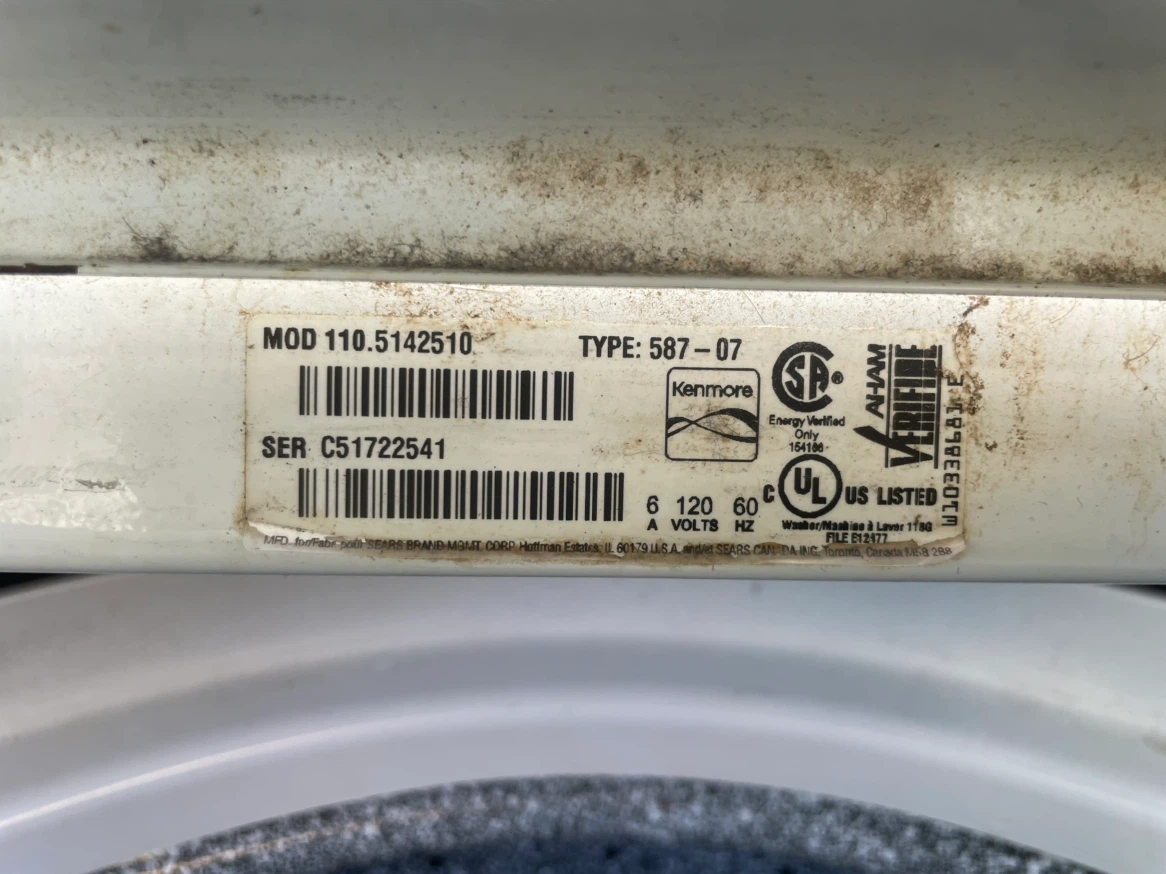 washer -not working as it's - photo 3