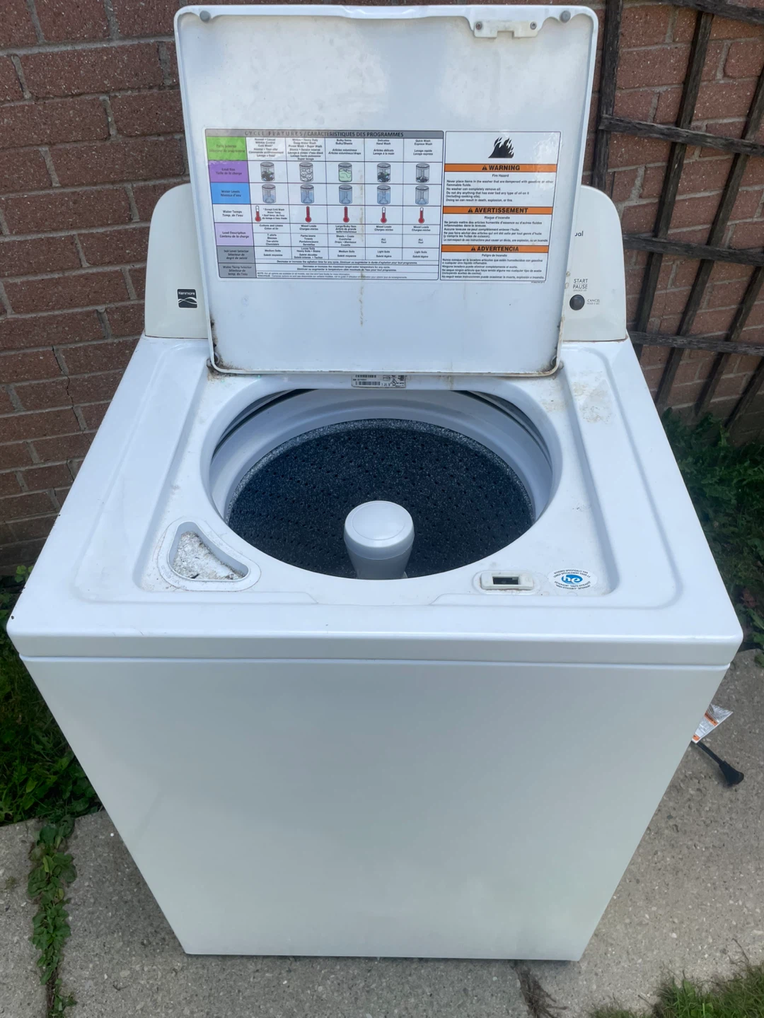washer -not working as it's - photo 4