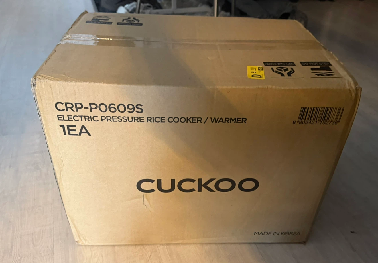 Brand New Cuckoo 6-Cup HP Pressure Rice Cooker (CRP-P0609S) - photo 3