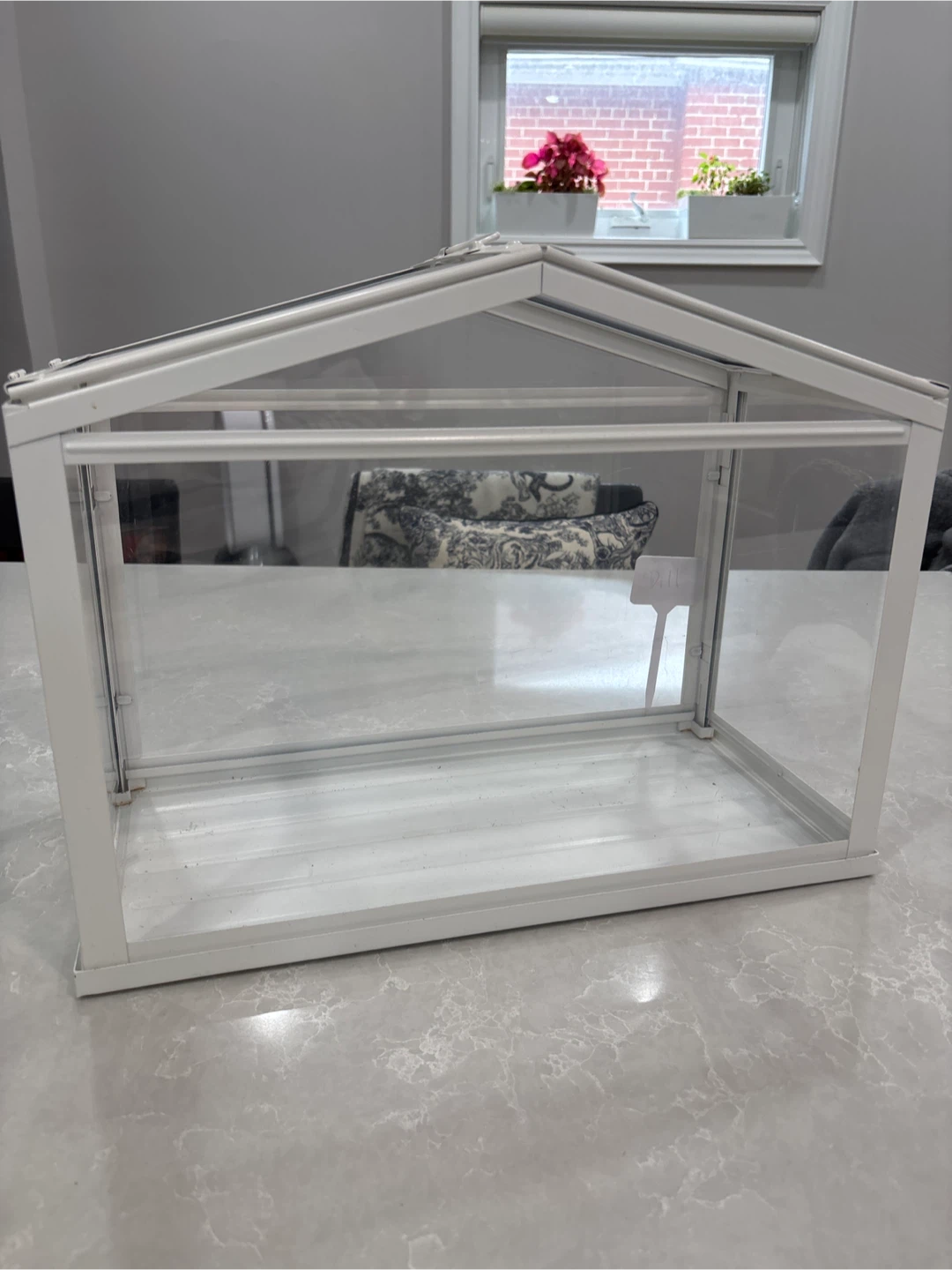 Glass Greenhouse Display Case