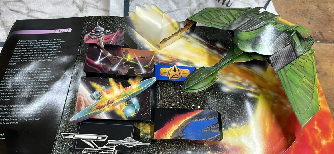 Star Trek A Three-Dimensional Album - photo 4