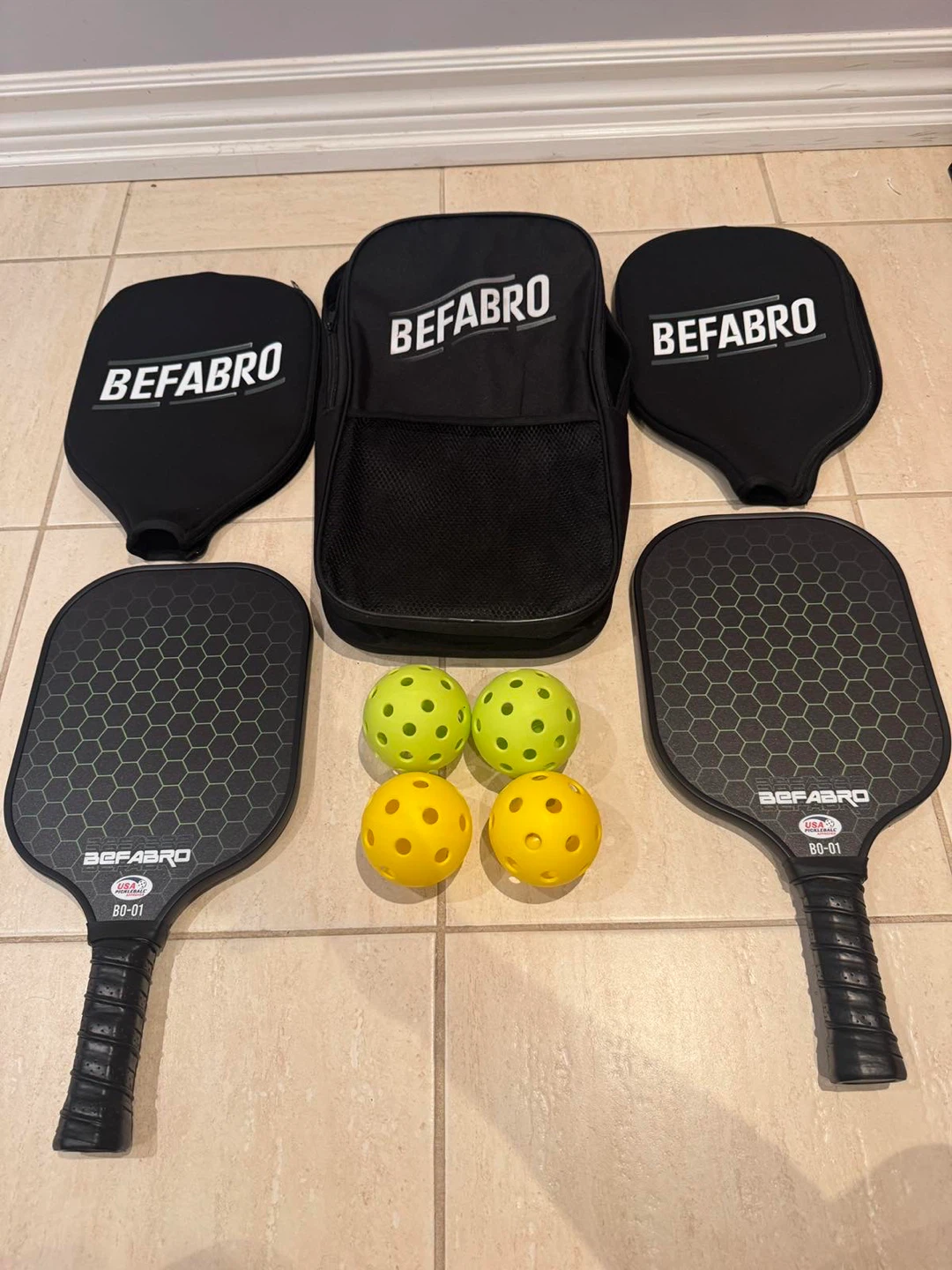 Befabro B0-01 Pickleball Paddle Set