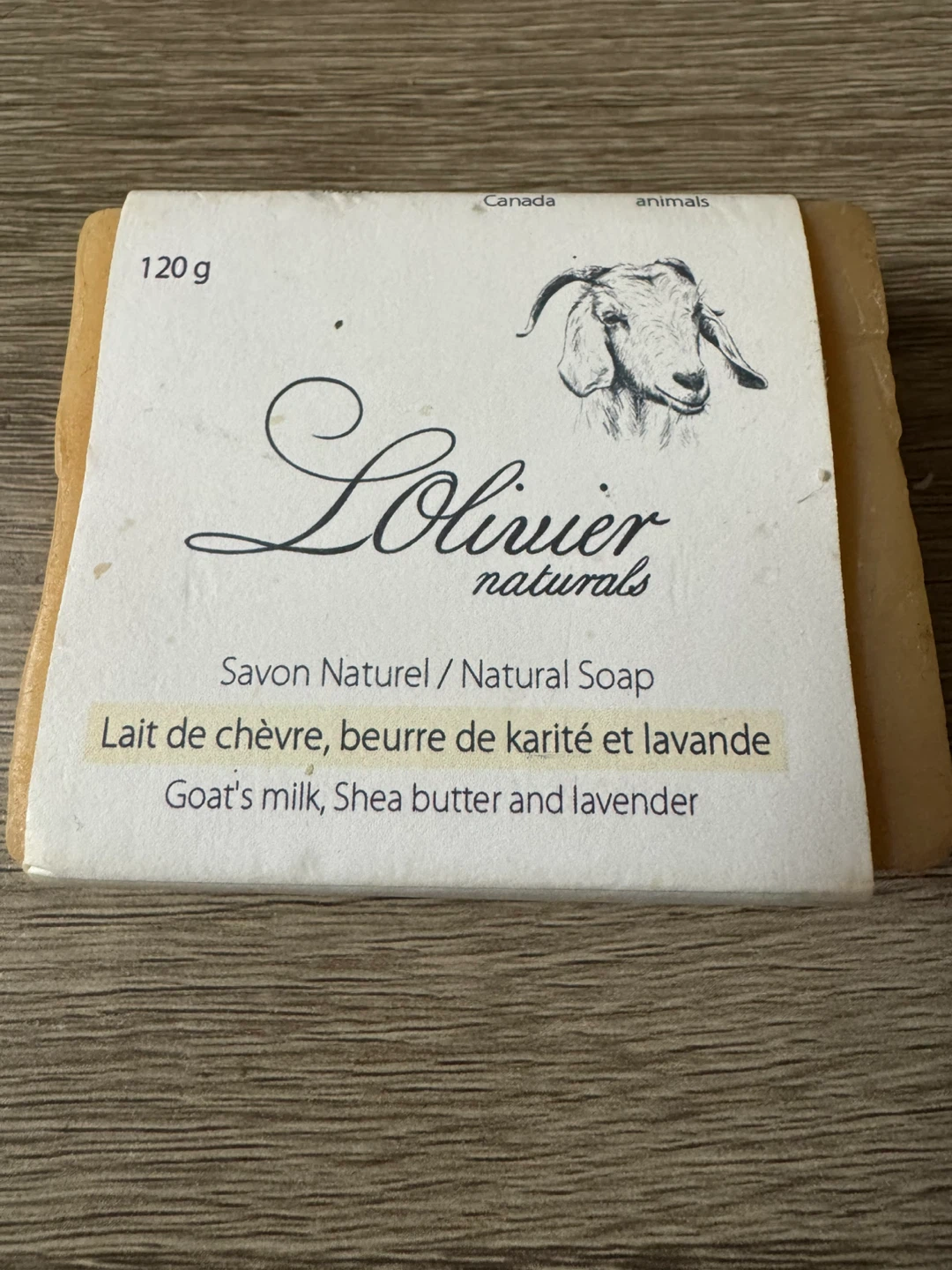 L'Olivier Naturals Goat's Milk Soap with Lavender 🏈