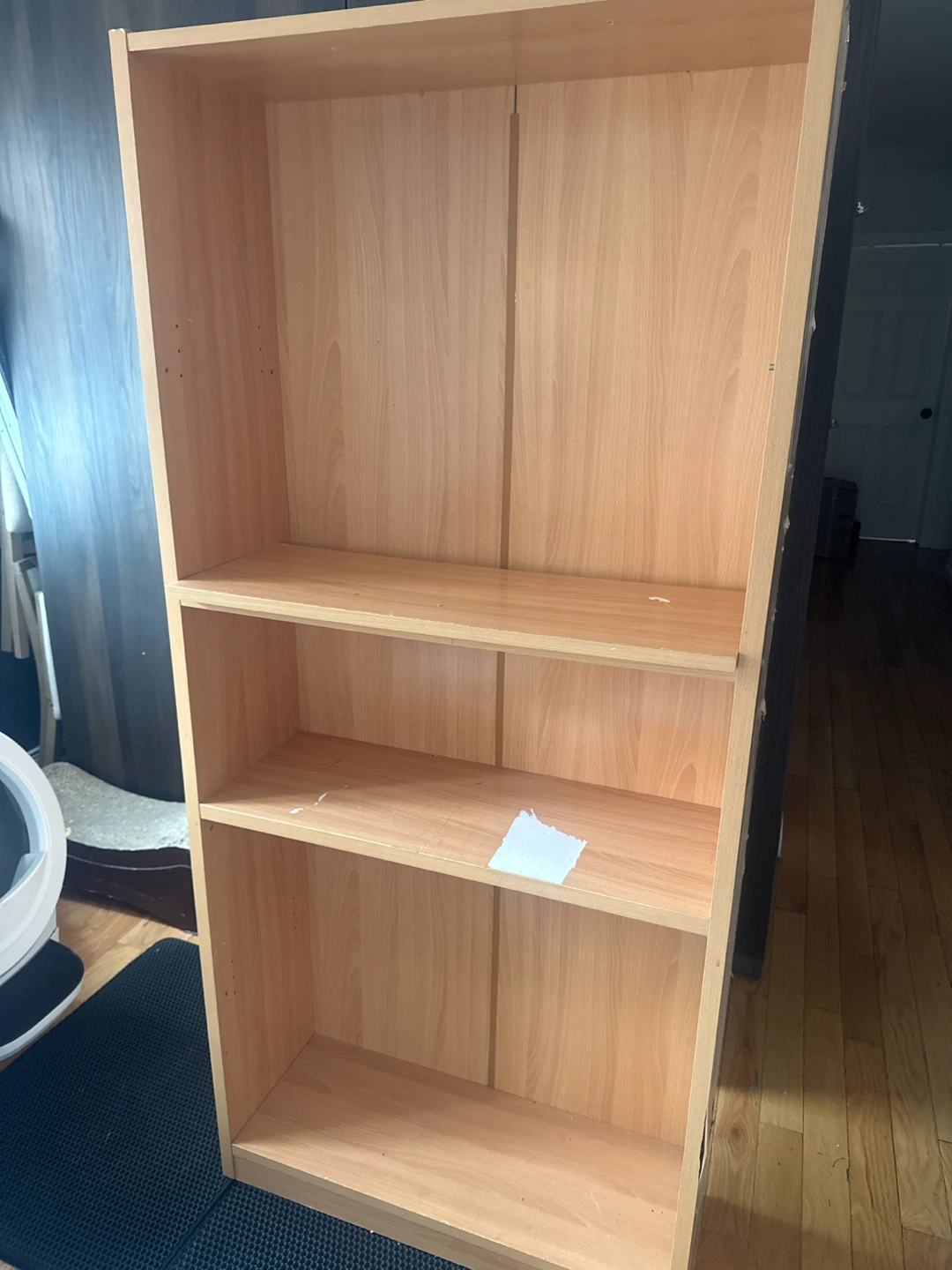 Two Wooden Bookshelves free pick up today - photo 3