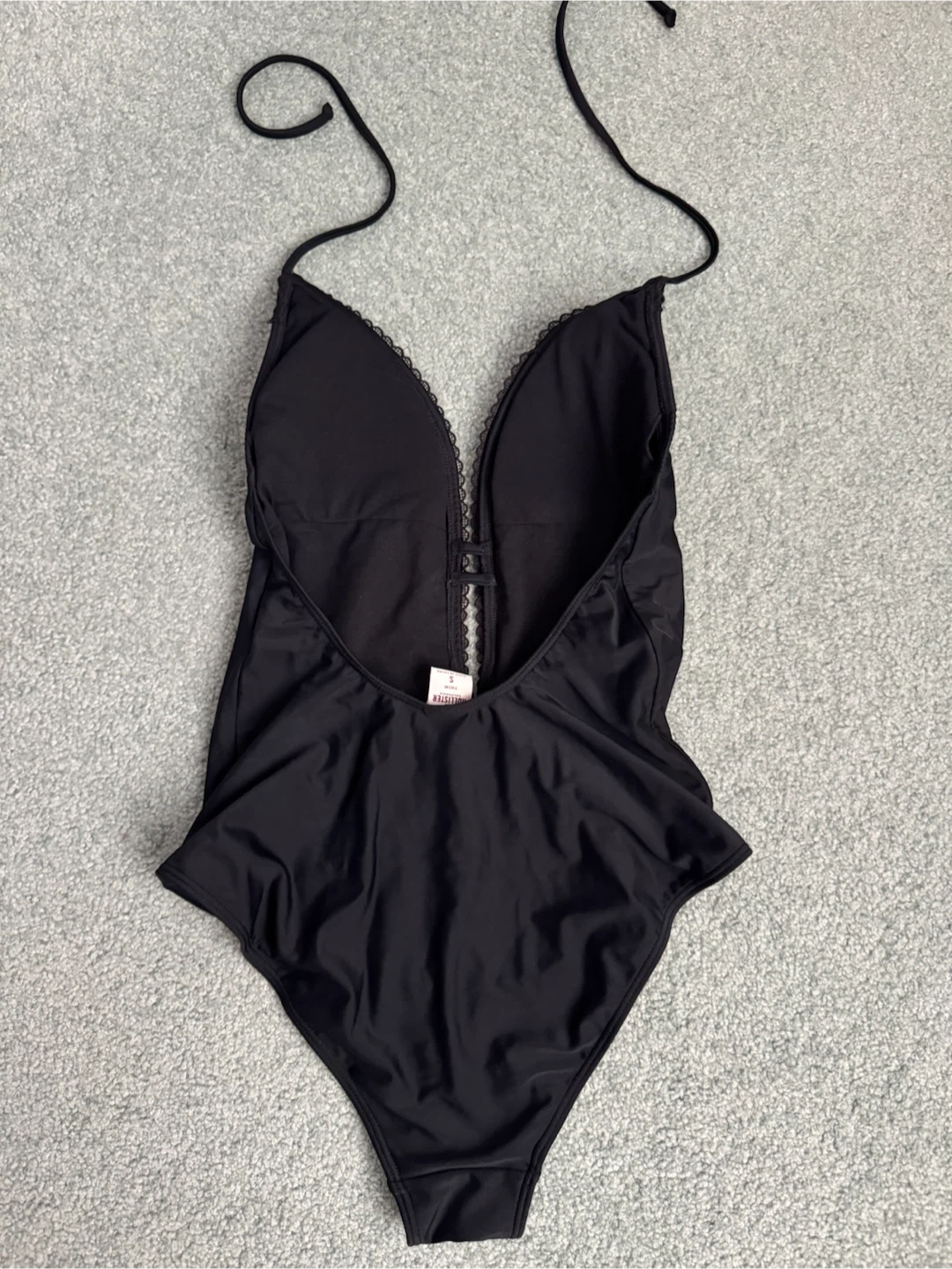 Hollister Black One-Piece Swimsuit - S - photo 3