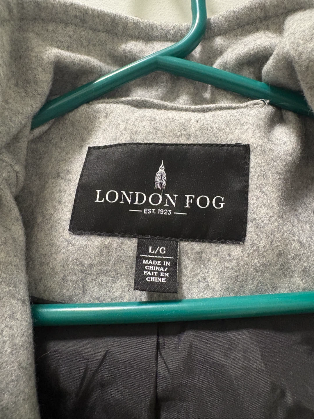 🏈 London Fog Wool Coat - photo 2